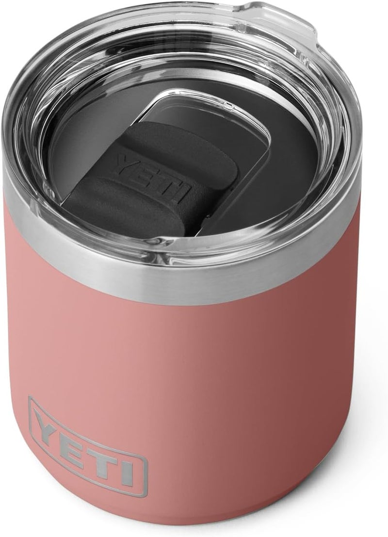YETI Rambler 10 oz Stackable Lowball 2.0, Vacuum Insulated, Stainless Steel with MagSlider Lid, Sandstone Pink - Image 4